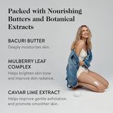 goop Beauty Body Butter | Lotion for Dry Skin | Nourishing Butters & Botanical Extracts | Hydrating & Firming Cream | 6.1 fl oz