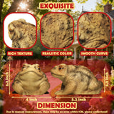 Sunthus Frog Toad Sculptures Garden Statues Yard Art Resin Decorations Outdoor Garden Decor