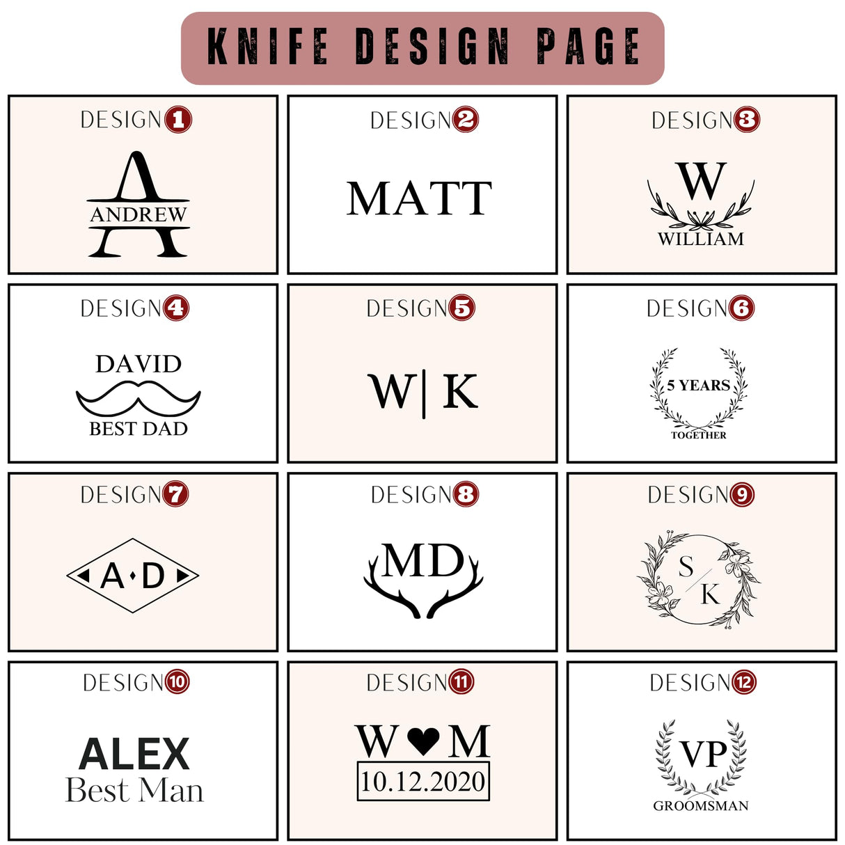 Personalized Folding Knife - Damascus Olive-Brown Pocket Knife, Custom Gift for Husband, Boyfriend, Dad, Son, Groomsmen, Perfect for Birthday, Anniversary, Father’s Day, Christmas Gift