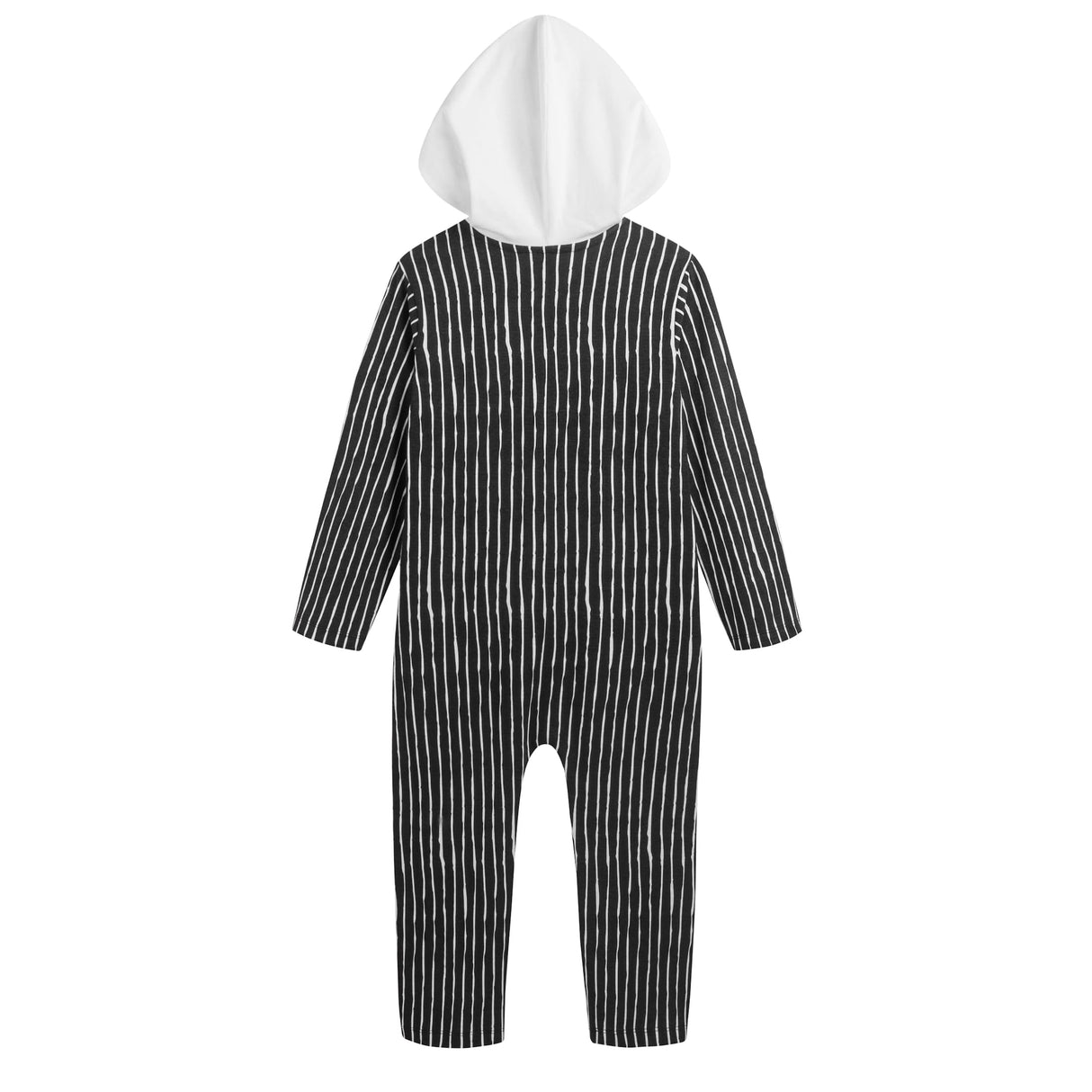 Disney Nightmare Before Christmas Jack Skellington Boys Cosplay Hooded Coverall for Toddler