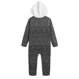 Disney Nightmare Before Christmas Jack Skellington Boys Cosplay Hooded Coverall for Toddler