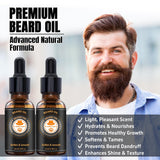 XIKEZAN Beard Kit for Men Grooming & Care w/Beard Conditioner, Wash, Oil, Balm, Brush, Comb,Fathers Birthday Valentines Gifts for Men Him Dad Husband Boyfriend Christmas Stocking Stuffers