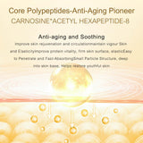 OKADY skincare set Anti Aging Skin 10-piece Daily Care Routine Kit With Vitamin C and Peptides Eye Mask Toner Serum Eye Cream Lotion Lady Cream Gifts sets for Valentine's Day