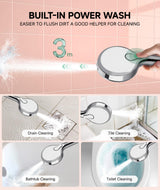 SunCleanse Filtered Shower Head with Handheld, 9-Spray Setting Detachable Showerhead with Filters, Shower Head for Hard Water - Filtered Chlorine, Improve Skin and Hair Texture, Chrome