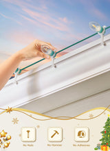 All In One Christmas Light Clip, Universal Gutter and Shingle Clip for C7, C9 and Mini Lights, 100 Pack