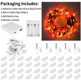 FNHMSL Cherry Enchanted Willow Vine Lights, 4FT 48LED Pink Cherry Blossom Tree Branch Lights for Wall, Remote Timer,8 Light Model,Bedroom Wall Doors Wedding, Christmas, USB Battery Box