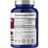 NusaPure Pygeum Bark 10:1 Extract, 450 mg Equivalent to 4,500mg 180 Veggie Caps (Non-GMO, Vegan)