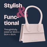 FoodieTot Toddler Snack Purse | Baby Toddler Gift Set | Snack Container for Puffs & Yogurt Melts | Toddler Snack Dispenser | Birthday Christmas Gift for Girls Age 1–4 Years