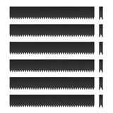 Landscape Edging Kit - 40" L x 6" H Each (20ft Total) Galvanized Bendable Metal Garden Edging for Lawn Yard- No-Dig Hammer-in Heavy Duty Metal Edging Border with 6 Clips