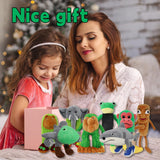 Italian Brainrot,Tung Tung Tung Sahur Plushies Toy 16inch for Fans Gift, Soft Stuffed Animal Pillow for Home Kids' Bedroom Decor, Birthday Christmas Choice for Boys Girls (8PACK)