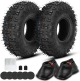 GREHUA 4.10-4 Tire and Tube Set for Lawn Mower Snow Blower Generator Parts