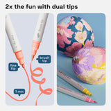 ARTISTRO 24 Pastel Dual-Tip Acrylic Paint Marker Pens for Drawing