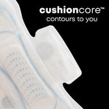 U by Kotex Clean & Secure Ultra Thin Pads with Wings, Heavy Absorbency, 192 Count (6 Packs of 32) (Packaging May Vary)