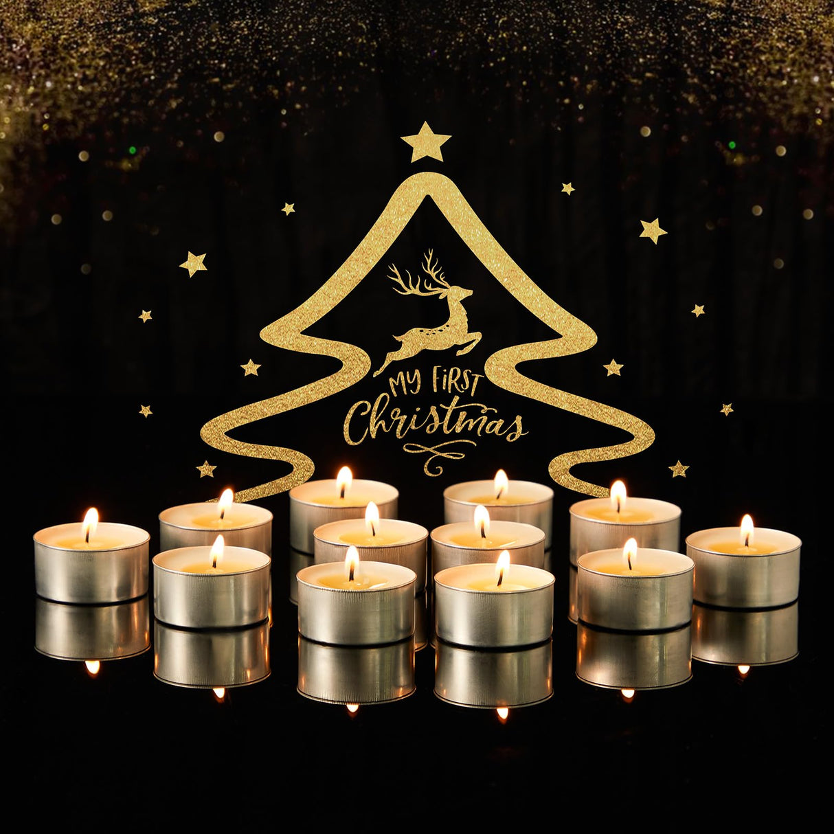 Unscented Tea Lights Candles 200 Pack,6 Hours Long Burning White Tea Candles Bulk,Non-Paraffin, Clean Burn, Smokeless, Palm Tealight Candles for Wedding,Centerpiece,Christmas Lights,Home Dceor