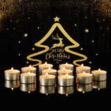 Unscented Tea Lights Candles 200 Pack,6 Hours Long Burning White Tea Candles Bulk,Non-Paraffin, Clean Burn, Smokeless, Palm Tealight Candles for Wedding,Centerpiece,Christmas Lights,Home Dceor