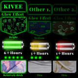 KIVEE Axolotl Gifts for Girls Kids, Glow in the Dark Axolotl Blanket for Toddler Girl, Axolotls Toys Stuff, Girls Birthday Gifts Kids Teens Christmas, Cute Axolotls Bedroom Decor, 50"x60"