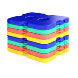 Healthy Packers Ice Packs for Lunch Boxes & Coolers - 8pk Original Cool Pack | Slim & Long-Lasting Reusable Ice Pack for Lunch Bags | Freezer Packs for Coolers (Set of 8)