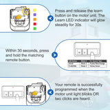 for liftmaster Chamberlain Craftsman Garage Door Opener Remote & Sensor Universal, Garage Door Opener Remote 893MAX 893LM 373LM 971LM, 41A5034 Safety Sensor Kit