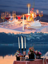 Funtery 48 Pcs Flameless LED Taper Candles 11 Inch Battery Operated Candles Bulk LED Candlesticks Fake Candle Flickering Flames for Christmas Church Wedding Party (Ivory, Classic)