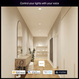 PHILIPS Hue Essential Smart LED BR30 Bulb 2-Pack, White and Color Ambiance, E26, 7.2W, 2200K-6500K, 650 Lumens, Dimmable LED Bulbs, Works with Alexa, Google Assistant, Apple Home