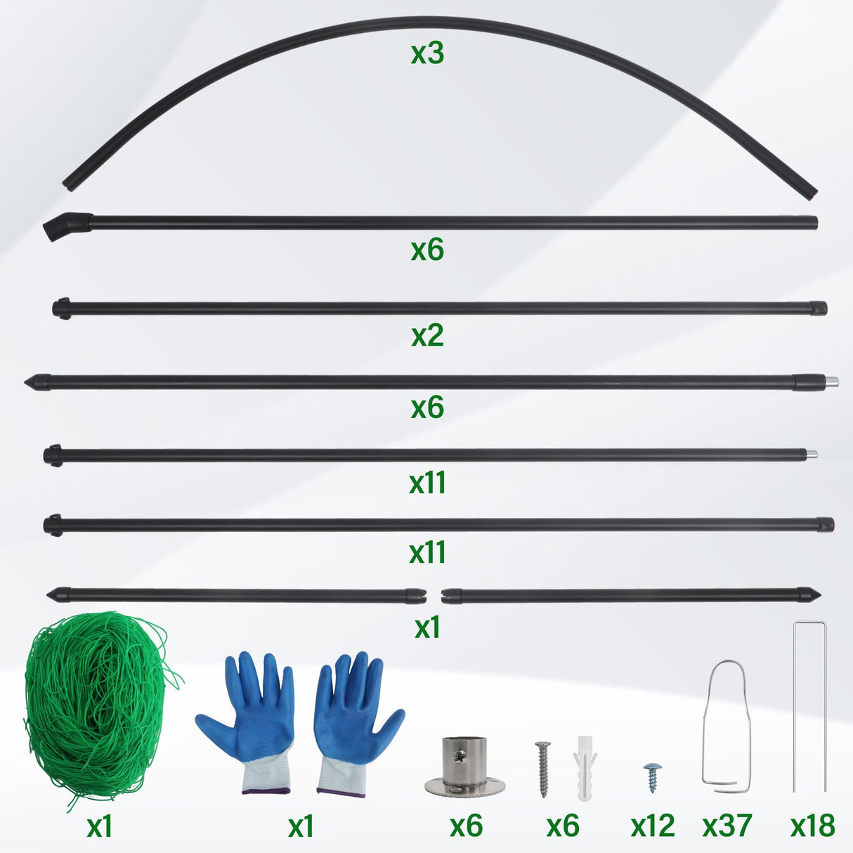 Toriexon Garden Arch Trellis for Climbing Plants