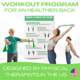 BodyTree Posture Corrector Yoga Cross Stick - Back Pain Relief for Men Women - Stretcher and Straightener for Upper and Lower Back - Stretch Pole - Neck Hump Equipment bar Device Brace