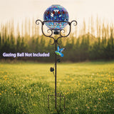 VCUTEKA Gazing Ball Stand, Metal Garden Gazing Globe Stand for 8-10" Balls