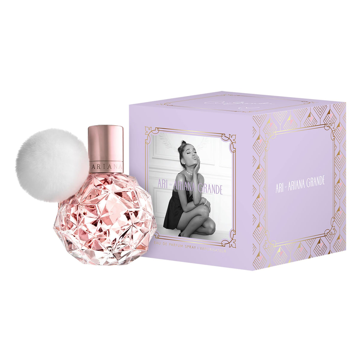 Ariana Grande Ari Eau de Parfum – Long Lasting Fragrance with Pear, Raspberry, and Vanilla Orchid – Floral Gourmand Women’s Perfume