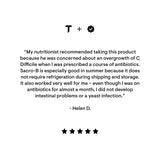 THORNE Sacro-B Probiotic - Support Gut Health, Immune Function & Constipation Relief Probiotics* - Gluten-Free Health Support* - 60 Capsules