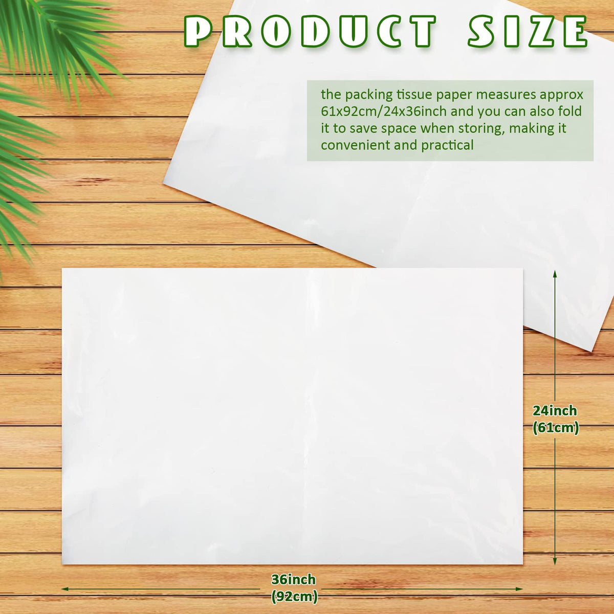 RYKOMO 100 Sheets 24 x 36 Inch Acid Free Archival Tissue Paper Unbuffered No Acid Paper White Packing Tissue Papers for Preserving Clothing Storage Festival Mother's Day Arts Craft Decoration