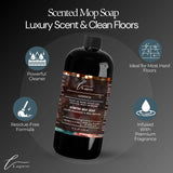 Lapew Goddess Scented Mop Soap Concentrate 36 oz | Premium Fragranced Floor Cleaner | Streak-Free | Hard Floor Cleaning Solution | Eco Friendly | Made in USA