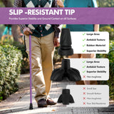 GPTCAMP G2 Walking Stick, Fold-up Walking Cane for Women and Men with Wrist Strap, Portable, Foldable, Collapsible, Lightweight and Sturdy with Comfortable T Handle