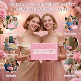 Birthday Gifts for Women Self Care Gift - Get Well Soon Gift Christmas Gifts - Rose Relaxing Spa Gift Basket Self Care Package for Women,Best Friend,Girlfriend,Wife,Mom,Sister,Her w/ Insulated Tumbler