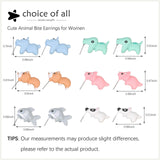 Cute Animal Bite Earrings Fun Unique Earrings for Women
