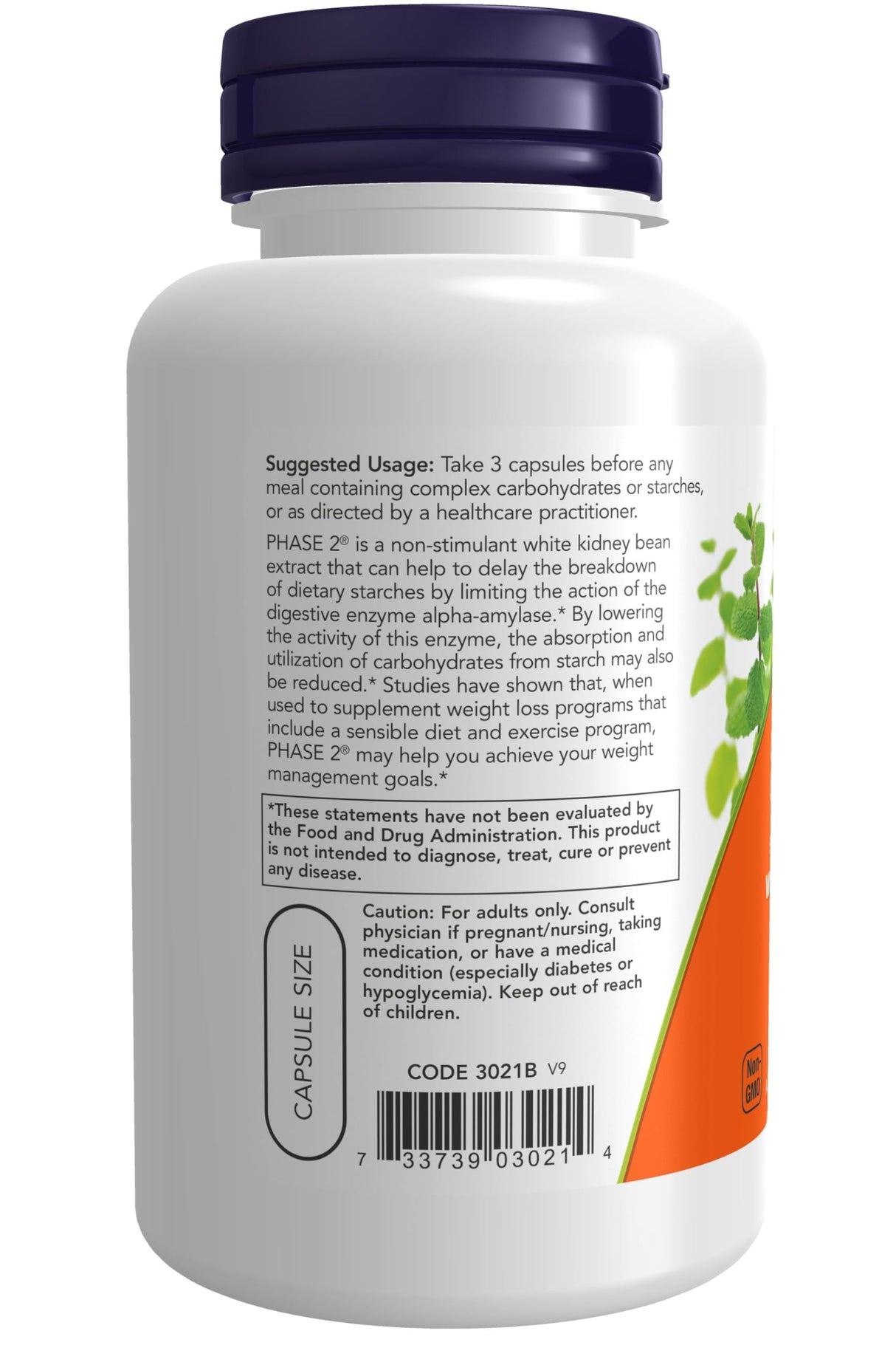 Now Foods, Phase 2 Starch Neutralizer, 500 mg, 120 Veg Capsules
