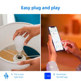 Philips Smart Lighting Connected Light Bulbs, 2-Pack, Color A19 60W 800LM E26 Indoor LED Lights, Smart Bulbs with Motion Detection, Control with Voice or App