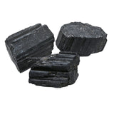 Amazing Gemstone Black Tourmaline Crystals Rough Stone in Bulk, 1lb Large Pieces Turmalina Negra Piedra Originales, Large Black Tourmaline Crystal Healing Stones for Protection