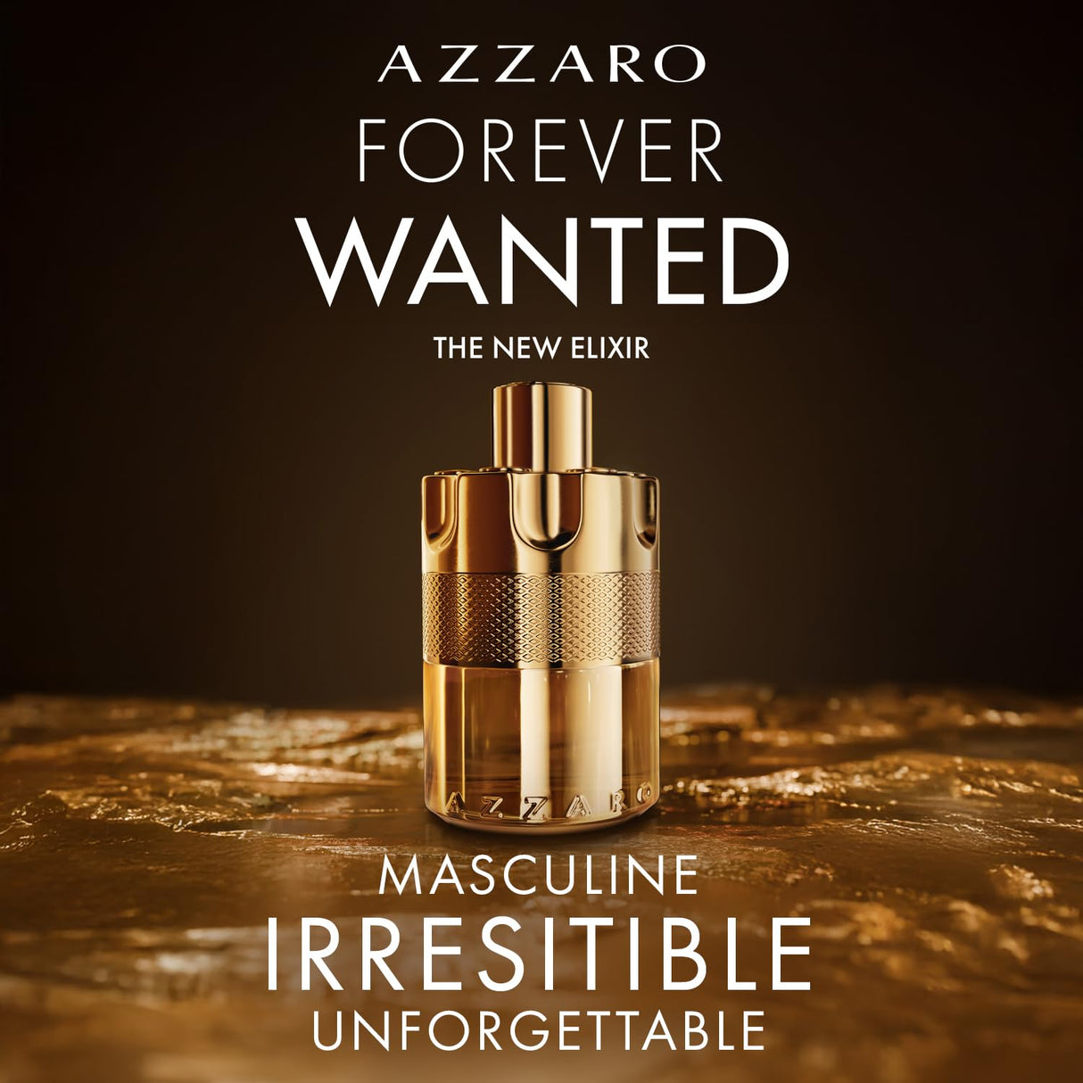 Azzaro - Forever Wanted Elixir - Mens Cologne - With Notes of Raspberry, Cardamom, and Leather Accord - 1.7 Fl Oz