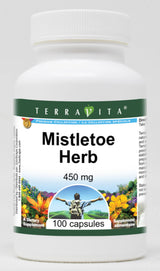Terravita Mistletoe Herb - 450 mg (100 Capsules, ZIN: 511638) - 2 Pack