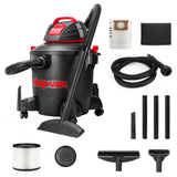 Shop-Vac 5922805 Wet/Dry Vacuum, 8 Gallon, 4.5 Peak HP, 1.25 Inch Diameter x 7 Foot Hose, 6 Foot Cord, Ideal for Jobsite, Garage, Workshop & Home