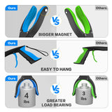 2-Pack Non-Folding Heavy Duty Grabber Pro | 32" Extra-Long Lightweight (0.65lbs) Magnetic Reacher Tool with 360° Claw, Anti-Slip Grip for Garage/Seniors/Contractors‌