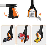 FERXIDI 43" Foldable Grabber Reacher Tool,2pcs Reacher Grabber Pickup Tool,Folding Grabbers for Elderly Grab It Reaching Tool with Rotating Jaw+Magnets,Grabber Reacher Tool Heavy Duty (one Bag)