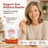 Resilia Aged Garlic Extract 600mg Softgels (60 Count), Daily Wellness Support Softgels for Adults