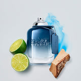 Coach Blue Eau de Toilette - Long Lasting Fragrance with notes of Lime Oil, Black Pepper & Amber - Fougere & Aquatic - 2.0 fl. oz.