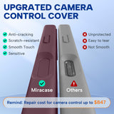Miracase Silicone & Magnetic for iPhone 18 Pro Max Case, Burgundy