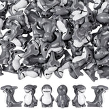 Soulchen 50 Pcs Mini Resin Shark Figurine Small Shark Figurine for Desktop Decoration Miniature Animal Statue for Landscape Living Room Office Kitchen Bathroom Prank and Prop Party Gifts