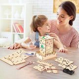 5 Individual STEM Science Kits for Kids, Wood Arts and Craft Kits 8-12