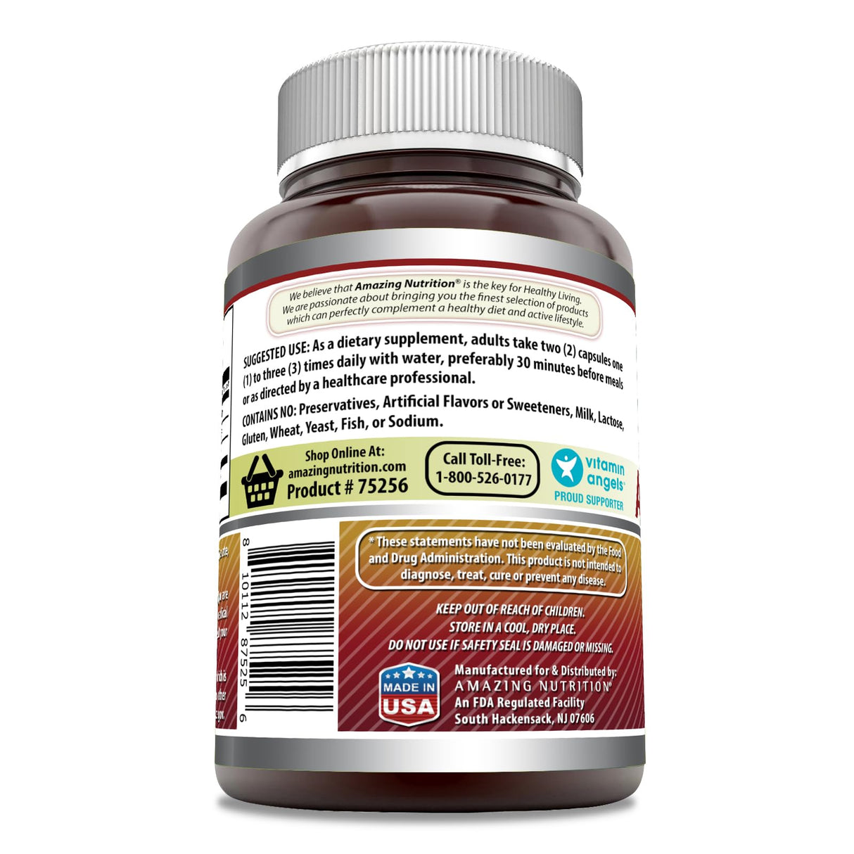 Amazing Formulas Apple Pectin Supplement | 1400 Mg | 240 Capsules | Non-GMO | Gluten Free | Made in USA