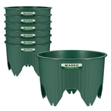 7 inch Planting Grow Rings, 6 PCS Plant Rings for Outdoor Plants, Perfect for Deep Root Watering Veggies Herbs and Flowers