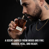 Viking Revolution Coffee and Whiskey Cologne for Men - Eau de Parfum - Earthy Perfume with Notes of Roasted Coffee, Aged Whiskey, Sandalwood, Cedar, Patchouli, Vanilla - Gifts for Men 3.5 Fl Oz